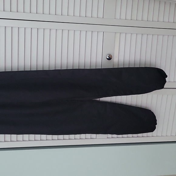 Black nylon jumpsuit. Like new! - Picture 5 of 6